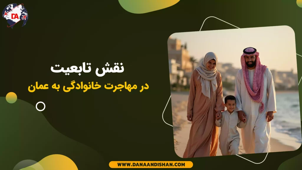 نقش تابعیت در مهاجرت خانوادگی به عمان