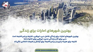 بهترین شهرهای امارات برای زندگی