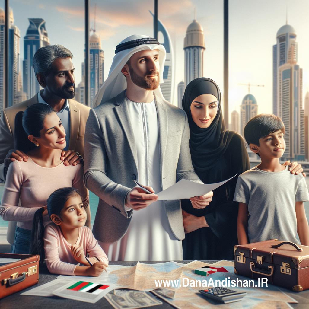 شرایط اقامت همراه در امارات