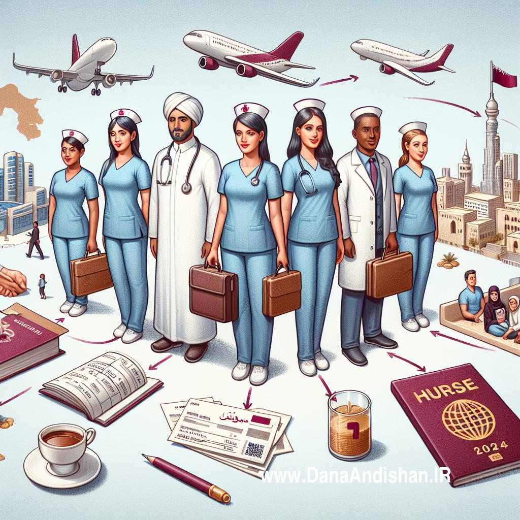 مهاجرت پرستاران به قطر 2024