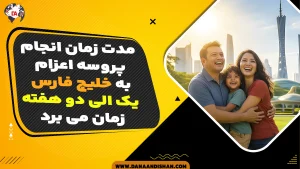 مدت زمان انجا پروسه اعزام به خلیج فارس