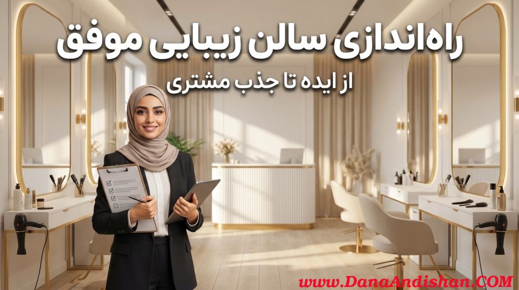 راه‌اندازی سالن زیبایی موفق