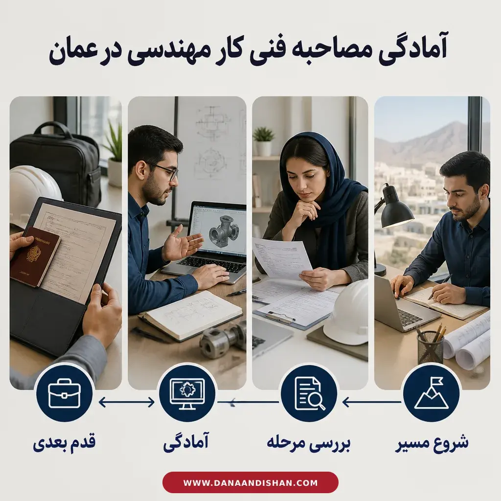 مراحل آمادگی برای مصاحبه فنی مهندسی