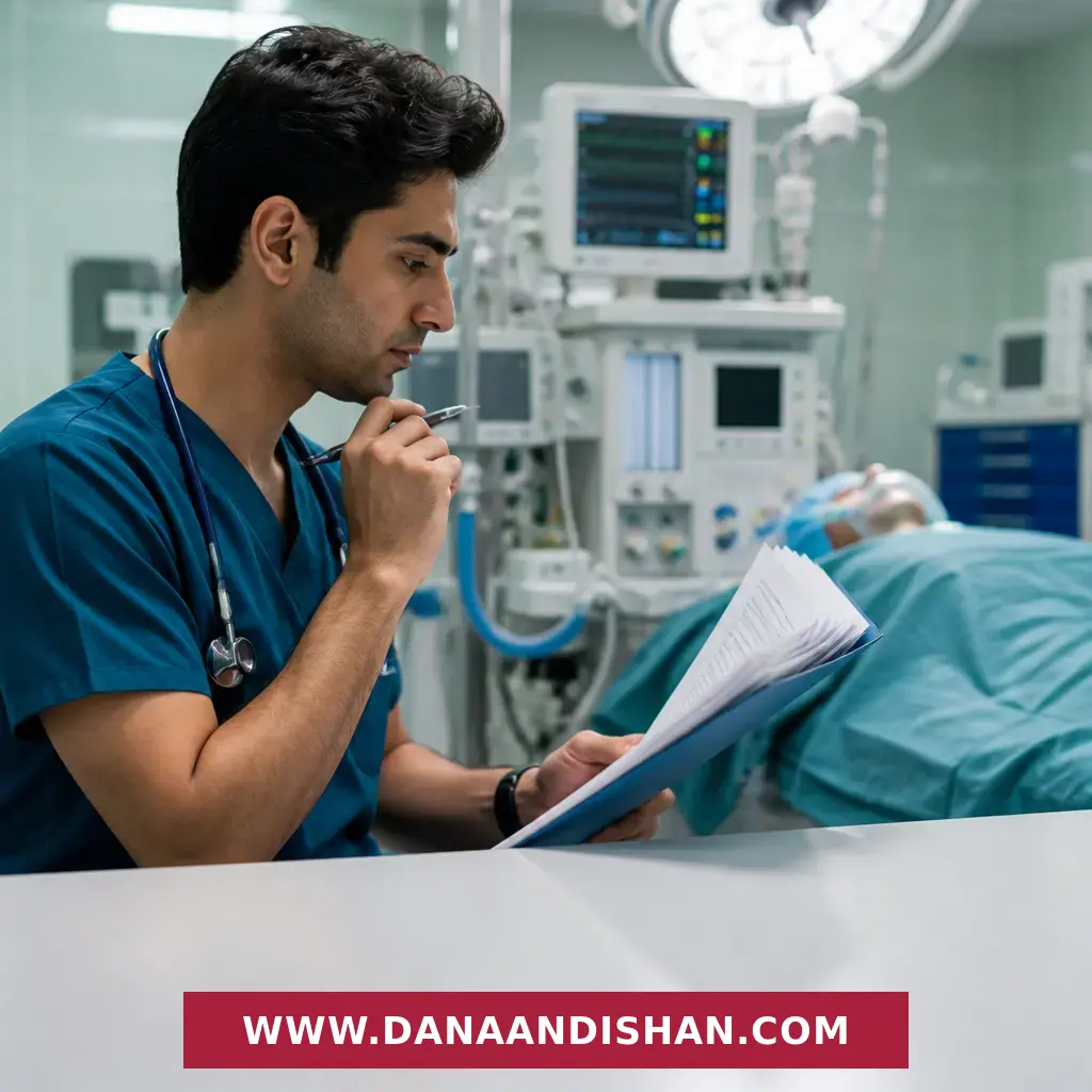 نمای فرایندی از آمادگی متخصص بیهوشی برای ورود به کار در عمان