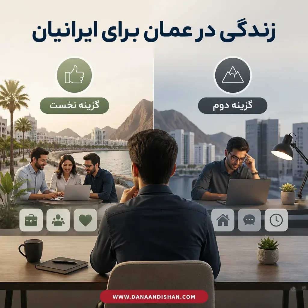 مقایسه مزایا و چالش های زندگی در عمان