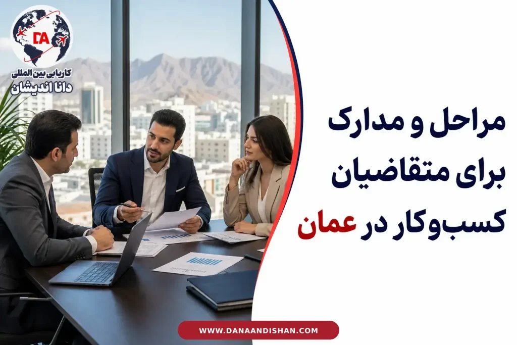 جلسه بررسی مدارک و مراحل ثبت شرکت در عمان