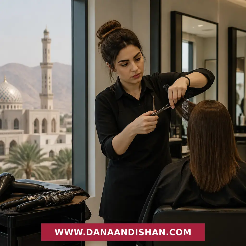 نمای مسیر تصمیمگیری آرایشگر برای اقدام کاری در عمان