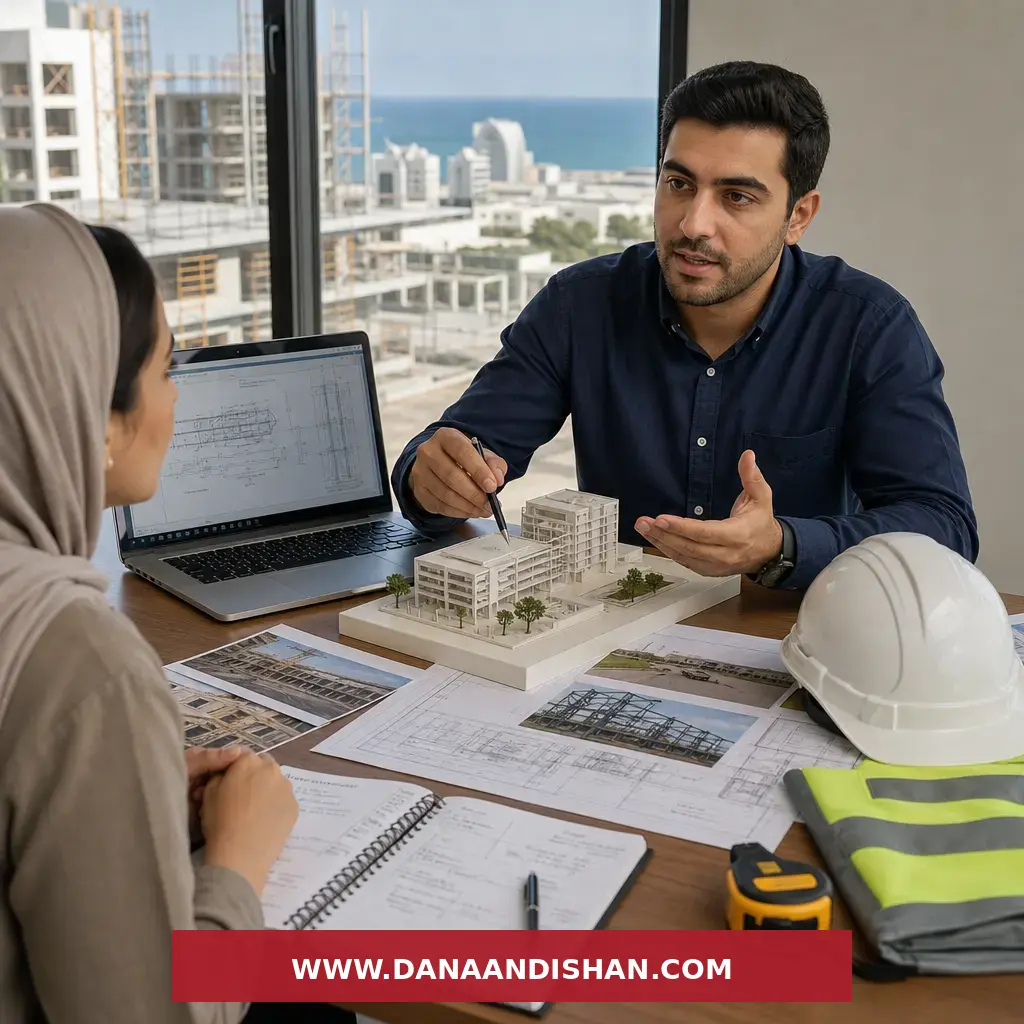تفکیک مستندات قابل ارائه و محرمانه در نمونه‌کار مهندس عمران