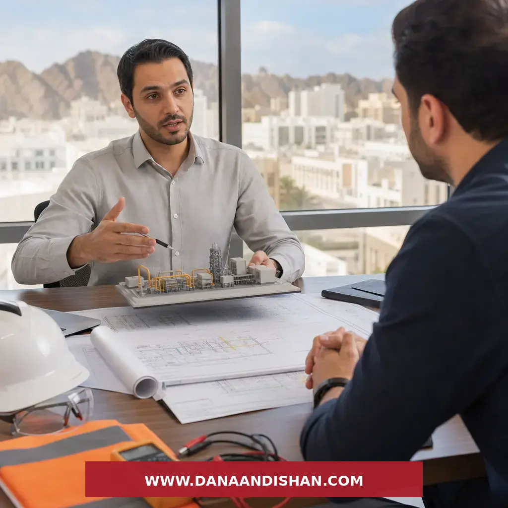 ارزیابی پیشنهاد کاری مهندس برق عمان و مقایسه حقوق و مزایا